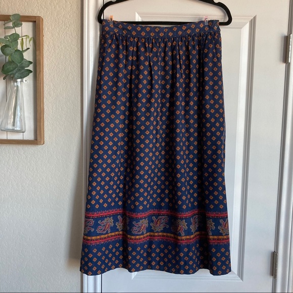 vtg Karen Scott midi skirt and jacket set - Picture 5 of 15